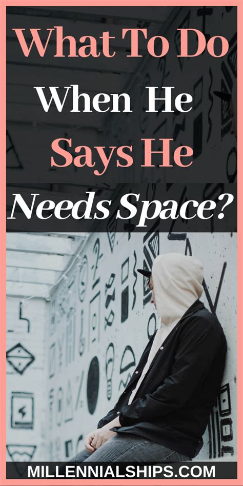 dating someone who needs space